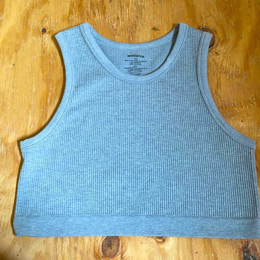 Gray Tank Top